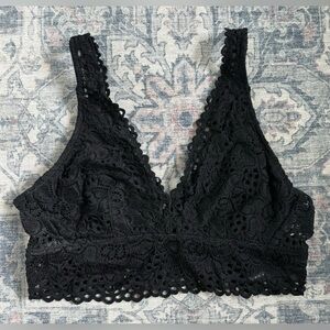 Aerie Black Lace Bralette